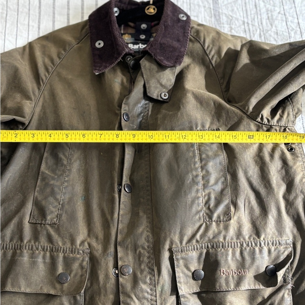 Barbour® Boys Waxed barn Jacket XL - Picture 4 of 5